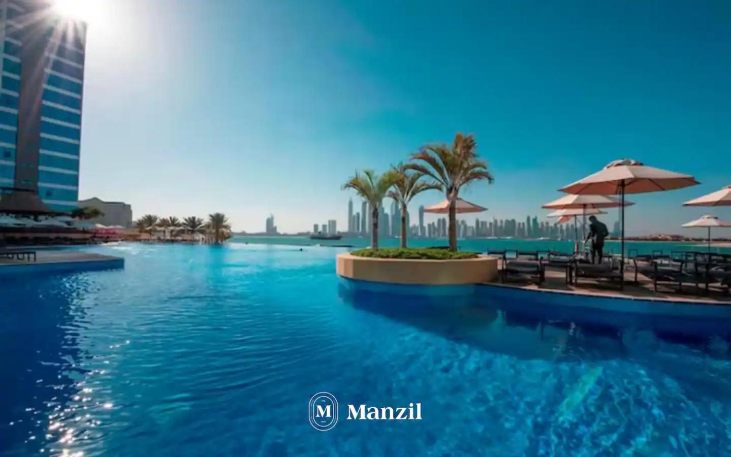 Manzil - 3br In Palm Jumeirah With Private Access & Sea View Apartment Dubai